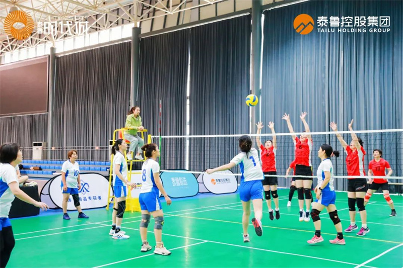 “泰鲁集团杯”2022年临沂市气排球俱乐部邀请赛在泰鲁・时代城举办！